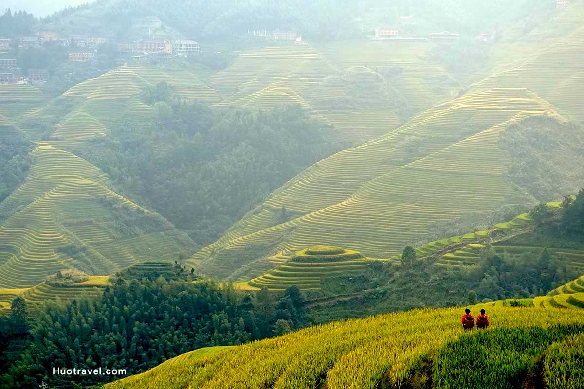 桂林龙脊梯田2